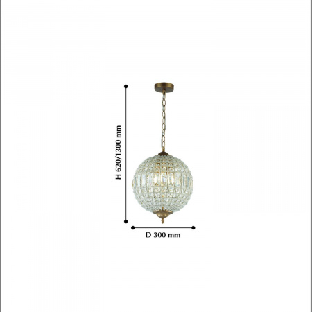 Подвесная люстра Favourite Light Orientalium 2296-3P