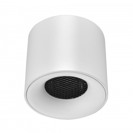 ST LUCE ST761.543.10 Светильник потолочный белый LED 1*10W 4000K 530Lm Ra 90 36° IP20 D80xH70 170-240VV Накладные светильники