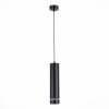 ST LUCE ST115.433.12 Светильник подвесной Черный LED 1*12W 3000K 936Lm Ra>90 120° IP20 D80xH300 165-265V Подвесные светильники