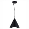 ST LUCE SL6501.403.01 Светильник подвесной ST-Luce Черный/Черный LED 1*7W 3000K ТРЕЗО