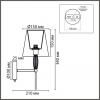 Бра LUMION CLASSI 8279/1W