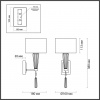Бра ODEON LIGHT CLASSIC 5403/1W