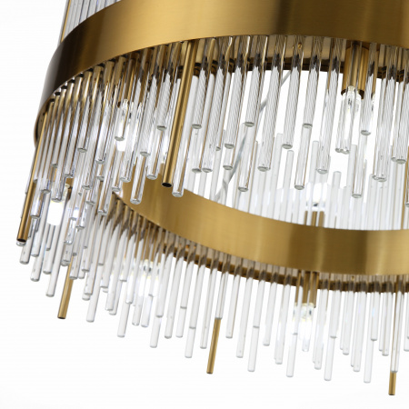 ST LUCE SL1158.303.16 Люстра подвесная ST-Luce Латунь/Латунь, Прозрачный G9 16*5W НИТИДО