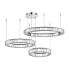 ST LUCE SL1622.113.03 Люстра подвесная ST-Luce Хром/Прозрачный LED 1*122W 4000K ТИВОЛИ