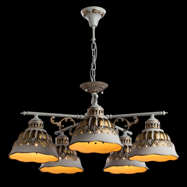 Подвесная люстра Arte Lamp CHIESA A2814LM-5WG