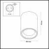Потолочный светильник ODEON LIGHT HIGHTECH 4206/1C