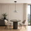 ST LUCE SL6143.423.01 Светильник подвесной ST-Luce черный/Шампань LED 1*15W 4000K АНТИК