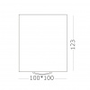 ST LUCE ST109.407.01 Светильник потолочный Черный GU10 1*50W  L100xW100xH123 220V Без ламп Накладные светильники
