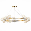 ST LUCE SL1165.303.24 Светильник подвесной ST-Luce Бронза/Коньячный G4 24*5W НЕКТОН