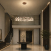ST LUCE SL379.203.324 Люстра подвесная ST-Luce Медный/Белый LED 324*0,5W 3500K  (из 2-х коробок) РАФИНА