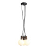 ST LUCE SL6226.403.03 Светильник подвесной ST-Luce Черный/Белый G9 3*5W 4000K КОРК