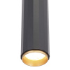 ST LUCE SL6210.403.01 Светильник подвесной ST-Luce Черный/Черный, Золотистый LED 1*7W 3000K ЛИЛИТ