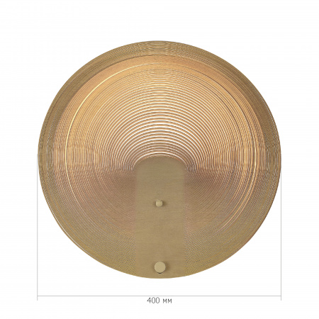 ST LUCE SL6900.501.16 Светильник настенный ST-Luce Белый/Древесный LED 1*16W 3000K ФОССИЛЬ
