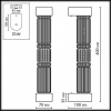 Настенный светильник ODEON LIGHT L-VISION 5455/12WL
