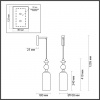 Бра ODEON LIGHT CLASSIC 4861/1WA