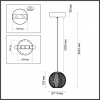 Подвес ODEON LIGHT L-VISION 5008/5LA