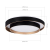 EVOLUCE SLE6009-402-01 Светильник потолочный Черный/Белый LED 1*50W 3000K/4000K/6000K КРОСБИ