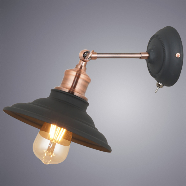Бра Arte Lamp LIDO A5067AP-1BK