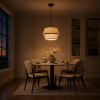 ST LUCE SL1354.413.01 Светильник подвесной ST-Luce Черный/Бежевый, Черный E27 1*40W ДЖЕККИ