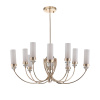 ST LUCE SL1402.253.10 Люстра подвесная ST-Luce Золото/Белый E14*10 40W ЭЛЕГРА