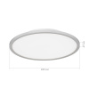 EVOLUCE SLE1811-502-01 Светильник потолочный Белый/белая LED 1*42W 4000K ТАССЕН