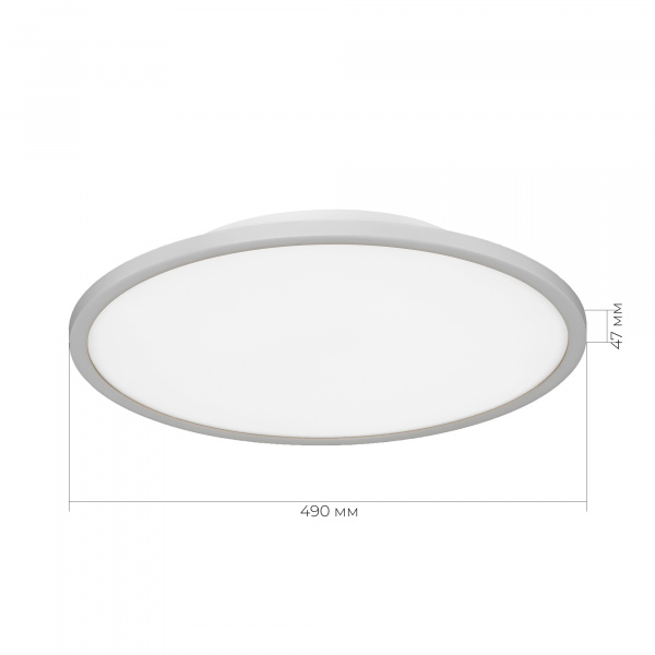 EVOLUCE SLE1811-502-01 Светильник потолочный Белый/белая LED 1*42W 4000K ТАССЕН