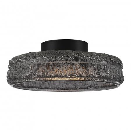 ST LUCE SL6143.412.01 Светильник потолочный ST-Luce черный/дымчатый LED 1*15W 4000K АНТИК