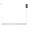 ST LUCE SL6224.313.01 Светильник подвесной ST-Luce Латунь/Прозрачный LED 1*30W 4000K БАМБУ