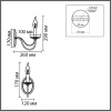 Бра LUMION CLASSI 8033/1W