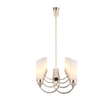 ST LUCE SL1402.263.08 Люстра подвесная ST-Luce Золото/БелыйE14*8 40W ЭЛЕГРА