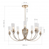 ST LUCE SL1402.203.10 Люстра подвесная ST-Luce Золото/Прозрачный E14*10 40W ЭЛЕГРА