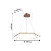 Подвесная люстра Favourite Light Hexagon 2103-6P