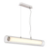ST LUCE SL2010.103.01 Светильник подвесной ST-Luce Никель/Белый, Прозрачный LED 1*33W 3000K/4000K ЭНФИС