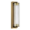 ST LUCE SL6224.301.01 Светильник настенный ST-Luce Латунь/Прозрачный LED 1*8W 4000K БАМБУ