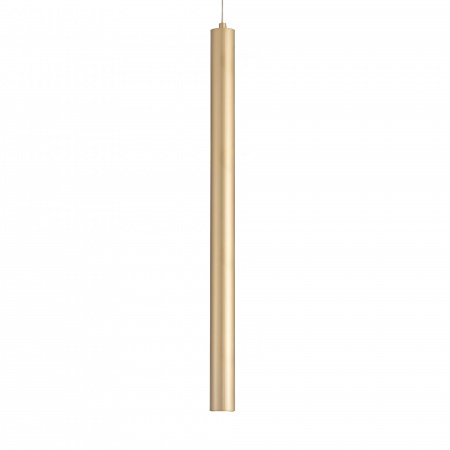 ST LUCE ST613.203.06 Светильник подвесной ST-Luce Золотистый/Золотистый LED 1*3W 4000K 260Lm 36° D30xH1900 Подвесные светильники