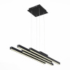 ST LUCE SL933.403.04 Люстра подвесная ST-Luce Черный/Белый,Черный LED 1*38W 3000K/4000K/6000K САМЕНТО