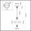 Подвес ODEON LIGHT L-VISION 5404/23L