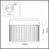 Потолочный светильник ODEON LIGHT L-VISION 5047/24LC