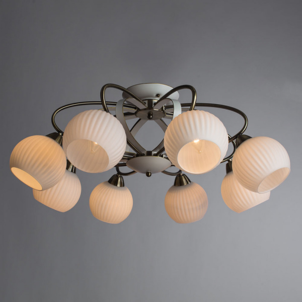Потолочная люстра Arte Lamp ELLISSE A6342PL-8WG