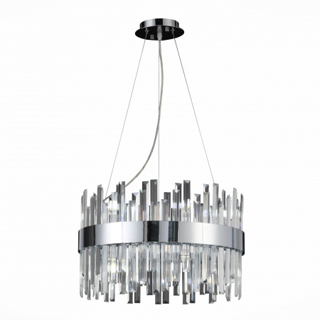 ST LUCE SL1160.103.12 Люстра подвесная ST-Luce Хром/Хром, Прозрачный G9 12*5W БАФО