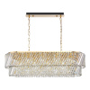 ST LUCE SL6138.303.14 Светильник подвесной ST-Luce латунь/прозрачный E14 14*40W РИТЦ