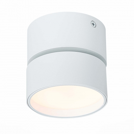 ST LUCE ST651.532.09 Светильник потолочный поворотный Белый LED 1*9W 3000K 720Lm Ra>90 120° IP20 D85xH87 170 Накладные светильники