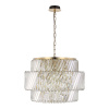 ST LUCE SL6138.303.12 Светильник подвесной ST-Luce латунь/прозрачный E14 12*40W РИТЦ