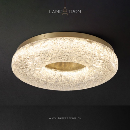 Потолочный светильник Lampatron NELIUS CH, Размер L. Цвет Латунь