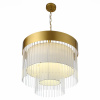 ST LUCE SL1352.203.09 Люстра подвесная ST-Luce Золотистый/Белый, Прозрачный E14 9*40W АВЕРСА