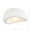 ST LUCE SL1522.502.01 Светильник потолочный ST-Luce белый/белый E27 1*25W ВАБИ САБИ