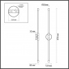 Настенный светильник ODEON LIGHT HIGHTECH 4392/20WL
