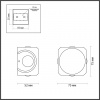 Настенный светильник ODEON LIGHT HIGHTECH 4222/8WL