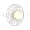 EVOLUCE SLE6022-501-01 Светильник настенный белый/белый G9 LED 1*5W ЛУНА