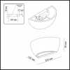 Настенный светильник ODEON LIGHT HIGHTECH 3551/1W